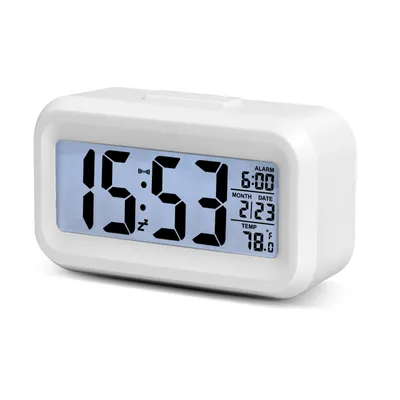 Produktbild von Gotoll Nachtmodus GLNZ17 Wecker, LED Digital Uhr, Digital Tischuhr, Datum Temperatur Alarm Clock