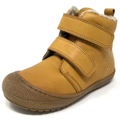 Produktbild von Naturino Bubble Nappa Spazz Mädchen Winterstiefel in Gelb, Größe 23