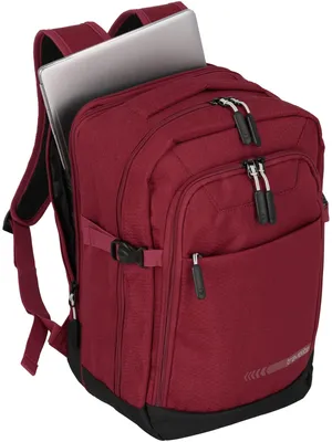 Produktbild von Travelite Reise Rucksack Daypack Cabin Size Bordgepäck 13" Laptopfach auch für Billigflieger rot