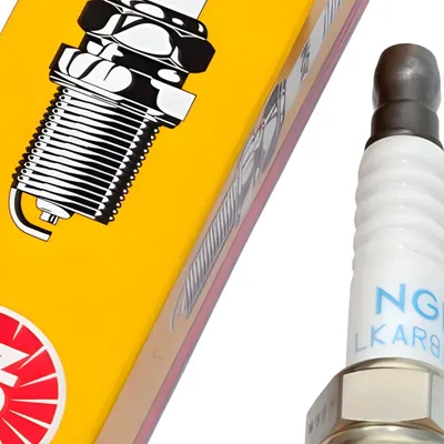 Image de Bougie d'allumage NGK LKAR8A-9 antiparasitée, 26,5mm, filetage particulièrement long Ø 12,0mm, 4786