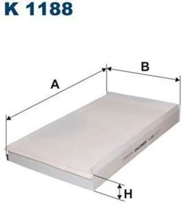Produktbild von Innenraumfilter Partikelfilter