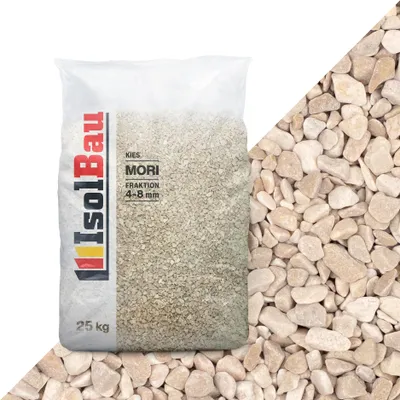 Zdjęcie produktu dla Isolbau - Żwire dekoracyjny 25 kg - Marmurowy żwir 4-8 mm - Kamienie dekoracyjne do ogrodu, podłoża kamiennego, akwarium, otoczak naturalny. Żwir ogrodowy, żwir do ścieżek, żwir do stawów, do użytku wewnątrz i na zewnątrz - Giallo Mori