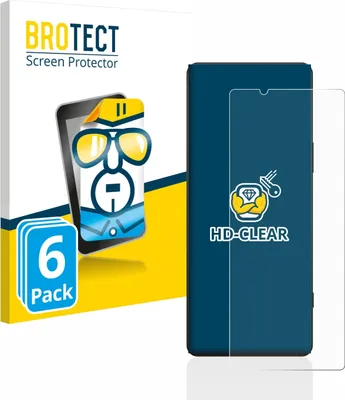 Produktbild von 6x Für Sony Xperia 5 IV Schutzfolie BROTECT Displayschutz Display Schutz Folie Klar Transparent