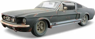 Produktbild von Maisto - Modellauto - Old Friends Ford Mustang GT 1967 (Maßstab 1:24)