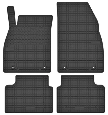 Zdjęcie produktu dla Dywaniki gumowe do Opel Insignia A 2008-2017 (sedan/kombi/liftback) – 4 szt., czarne, dopasowane – Wielganizator SolidTread