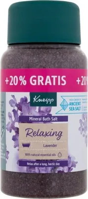 Imagen del producto de Sal de baño relajante de lavanda Kneipp, 600 g