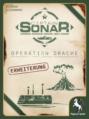 Produktbild von Pegasus Spiele Captain Sonar: Operation Drache (Erweiterung)