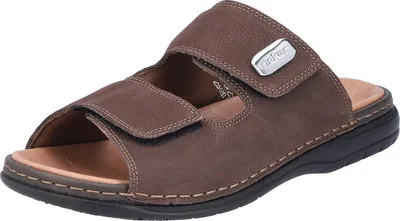 Produktbild von Rieker Herren Sandale Pantolette Clog 25590-25, Größe:43 EU, Farbe:Braun