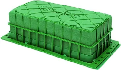Produktbild von Gesteckhalter im Gitter, groß, 22,5x11x8 cm, Steckschaum, Steckmasse, Steckmoss