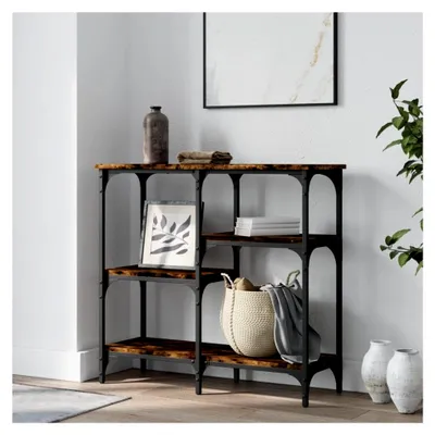 Produktbild von Konsolentisch mit Ablagen 80x29x75 cm für den Eingangsbereich