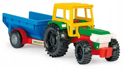 Produktbild von Wader Traktor mit Kippfunktion 38cm Spielzeug für Kinder