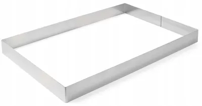 Produktbild von Hendi Backrahmen rechteckig Edelstahl 385x285x60 mm
