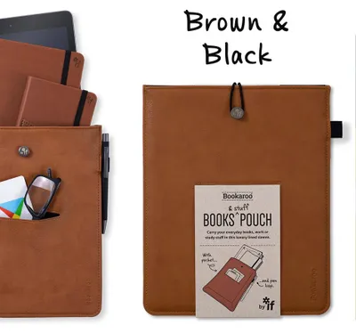 Produktbild von Bookaroo Books & Stuff - etui na książkę - brązowe