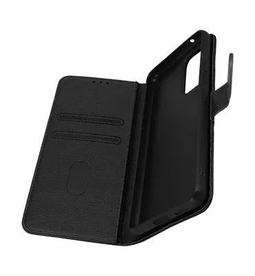 Produktbild von Avizar, Etui Kunstleder mit Standfunktion für Samsung Galaxy A53 5G, Schwarz