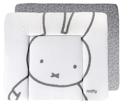 Produktbild von roba Wickelauflage 'miffy®', weiche Wickelunterlage 85 x 75 cm, Polyurethanbeschichtet, abwischbar