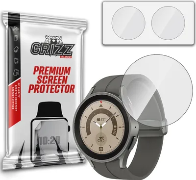 Image de Verre trempé GrizzGlass HybridGlass pour Samsung Galaxy Watch 5 Pro