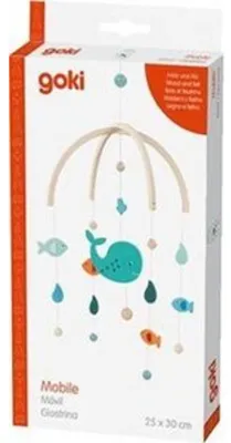 Produktbild von Goki Mobile Wal, Kinderbett, Holz