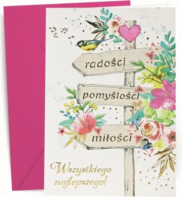 Zdjęcie produktu dla Karnet okolicznościowy - Polkart