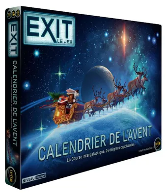 Image de Iello EXIT : Calendrier de l'Avent - Course Intergalactique
