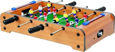 Image de Mini Football Kicker Table de baby-foot Table de jeu Kicker Table