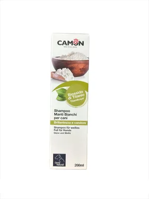 Produktbild von Camon Hundeshampoo für weißes Fell