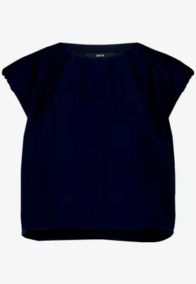 Produktbild von Cropped-Shirt  mit Rundhalsausschnitt