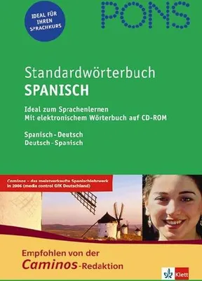 Immagine prodotto di Dizionario standard spagnolo PONS, con CD-ROM