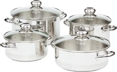 Produktbild von Premium-Kochgeschirr-Set 8-teilig