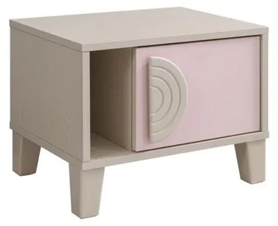 Produktbild von Schlafzimmer Nachttisch Möbel Luxus Modern Rosa  Design   Holz