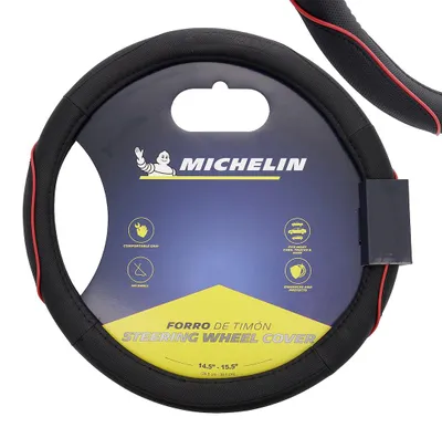 Obrázek produktu pro MICHELIN Potah na volant M černo-červený