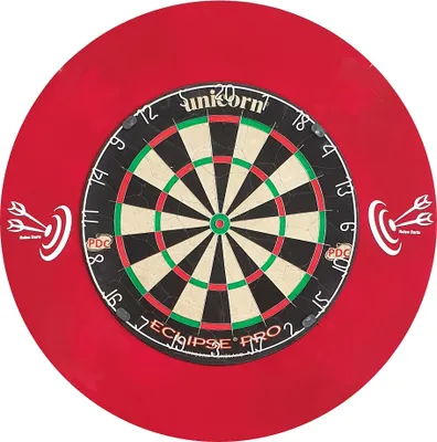 Produktbild von Steeldart Set - Unicorn Eclipse Pro + Surround Rot
