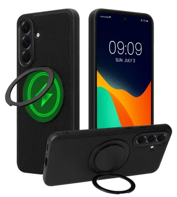 Imagen del producto de kwmobile KWM0000223S001C, funda, para Samsung, Galaxy A56 5G, color negro