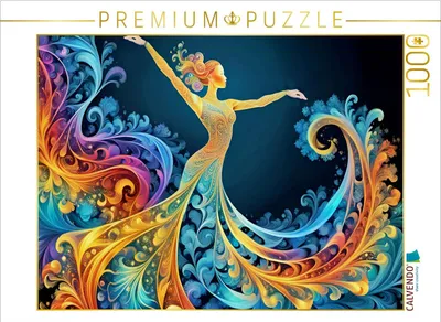 Produktbild von CALVENDO Puzzle Anmut | 1000 Teile Lege-Größe 64x48cm Foto-Puzzle für glückliche Stunden