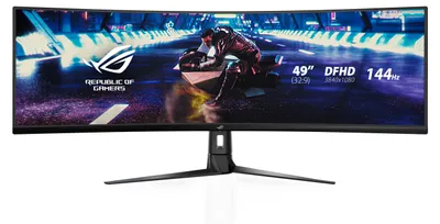 Produktbild von ASUS ROG Strix XG49VQ 124.46cm (32:9) UW-HDR HDMI DP