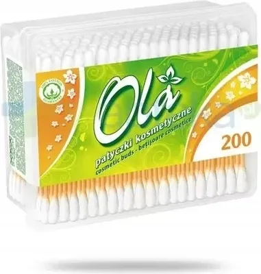 Obrázok produktu pre Hygienické tampóny Ola, 200 kusov - šetrné čistenie a starostlivosť