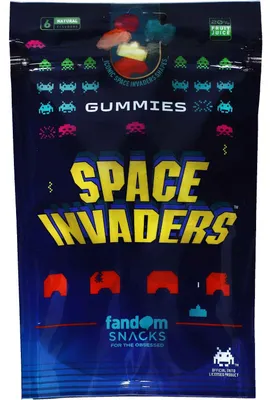 Produktbild von Fandom Snacks Gummies Space Invaders 125g