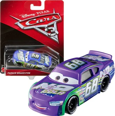 Produktbild von MATTEL DXV50 Disney Cars 3 Die-Cast Parker Brakeston