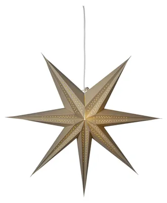 Productafbeelding van Star Trading, papieren ster, beige, 502-07