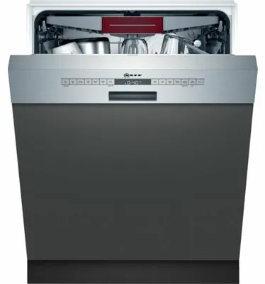 Produktbild von Neff S145ECS05E, Halb integriert, Standardgröße (60 cm), Edelstahl, Tasten, 1,75 m, 1,65 m