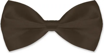 Produktbild von Fliege Herren Hochzeit Konfirmation Anzug Smoking Schleife Schlips verstellbar dunkelbraun