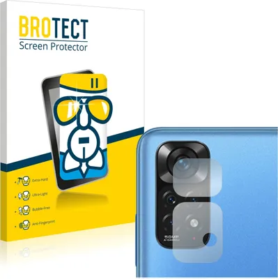 Produktbild von BROTECT Schutzglas für Xiaomi Redmi Note 11 (NUR Kameraschutz) Schutzfolie Panzer Folie Glas Display Schutz klar