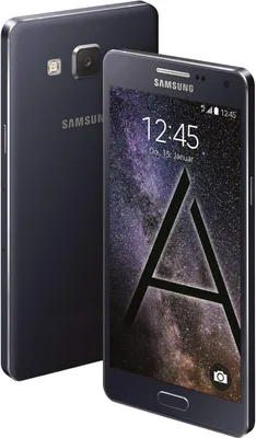 Produktbild von - Samsung Galaxy A5 Smartphone 2015 A500F Schwarz (Gerät hat Branding.
