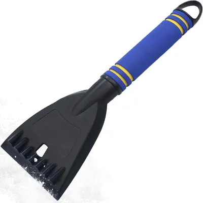 Zdjęcie produktu dla Skrobaczka do lodu 32 cm, ABS, niebieska, do szyby samochodowej