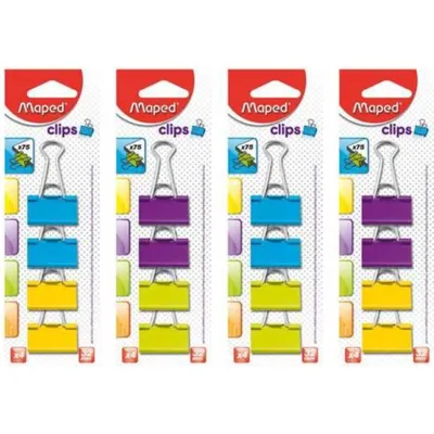 Produktbild von MAPED Bindeklammern 4 Stü ck ( Blister)