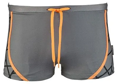 Produktbild von Beco Tangram Bade-Boxershorts | Grau/Orange