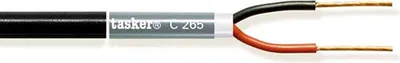 Produktbild von Lautsprecherkabel auf Rolle 2x 1.00 mm² 100 m Schwarz