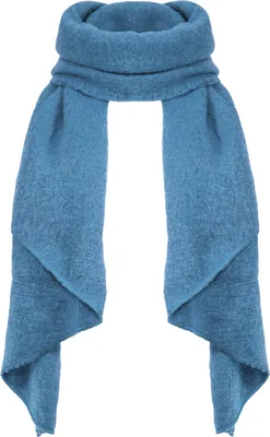 Produktbild von Kuscheliger Winter Schal "Eliana" 250 x 63 cm | Jeansblau