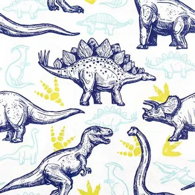 Produktbild von Servietten 33x33 cm - Dinosaurs
