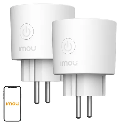 Productafbeelding van Intelligente IMOU CE2P plug-in, set van 2 stuks