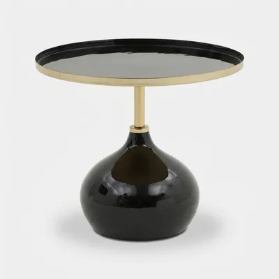 Produktbild von Moderner Couchtisch schwarz Drevan
